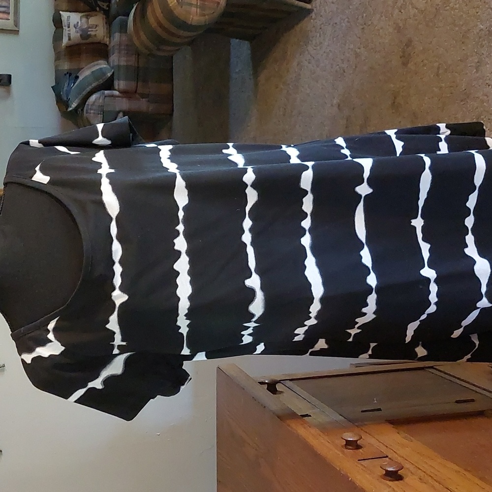 Black and white dress